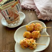 ぶぶあられでうずら串/３種のチーズ味