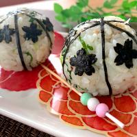 🌸ちりめん葱のだしおむすび🍙『丸鶏がらスープ』