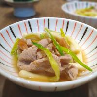 ひろっこと豚肉の梅煮