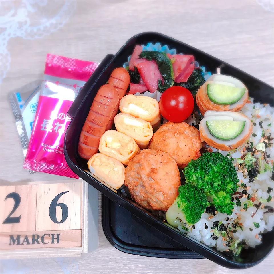 Snapdishの料理写真:日曜日のお弁当🍱2023.3.26記録|ぁゃ🍃さん