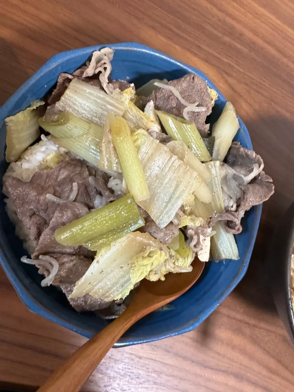 牛すき焼き丼|たんたんさん