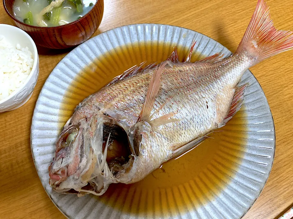 Snapdishの料理写真:＊鯛の煮魚🌸＊|＊抹茶＊さん