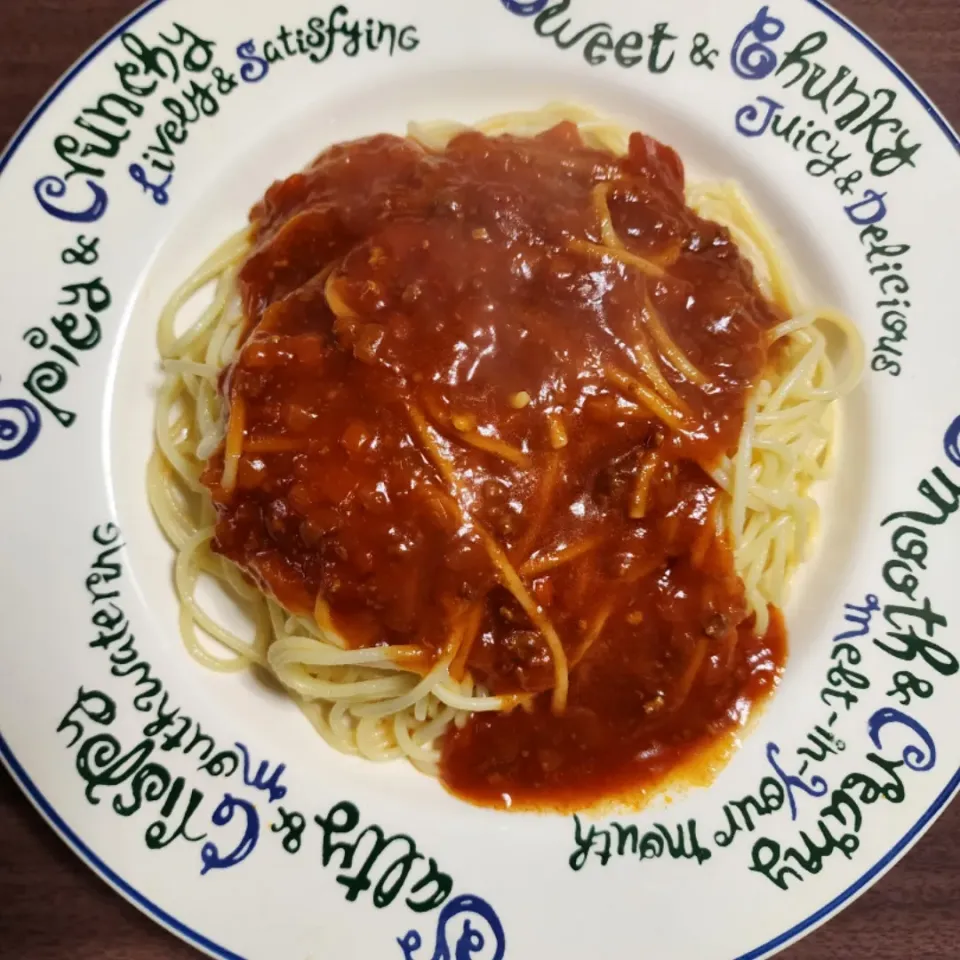 ミートソースパスタ|ひろにぃさん