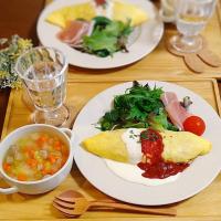 オムライス(チーズ＆ケチャップ)
