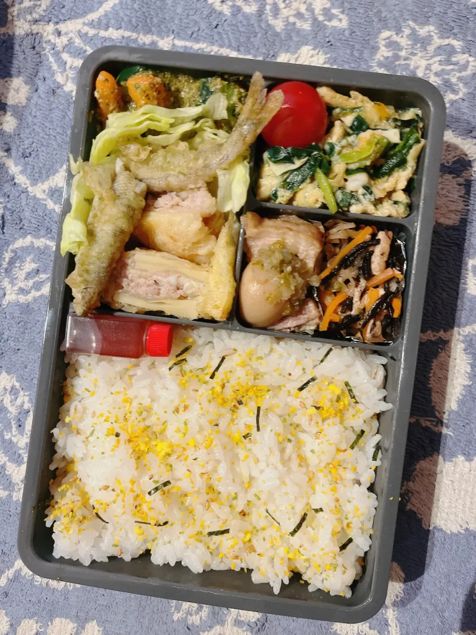 たけのこのはさみ揚げのお弁当|とぴさん