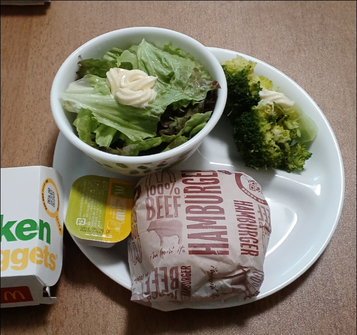 いつぞやのマクドなお昼ごはん🍴
