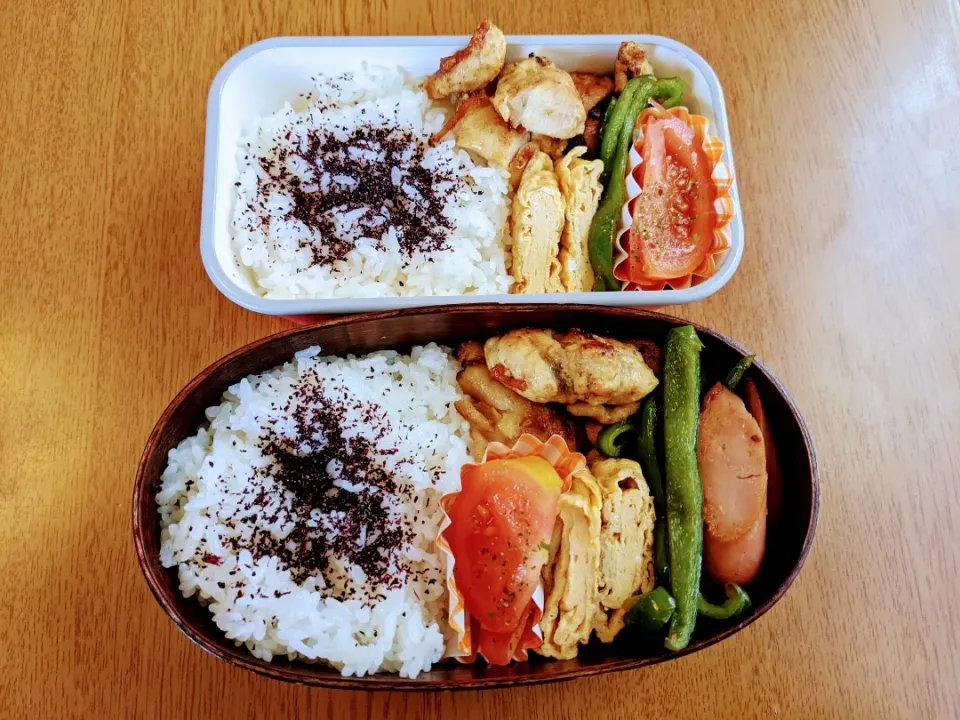 鶏モモカレー焼弁当|こうさん