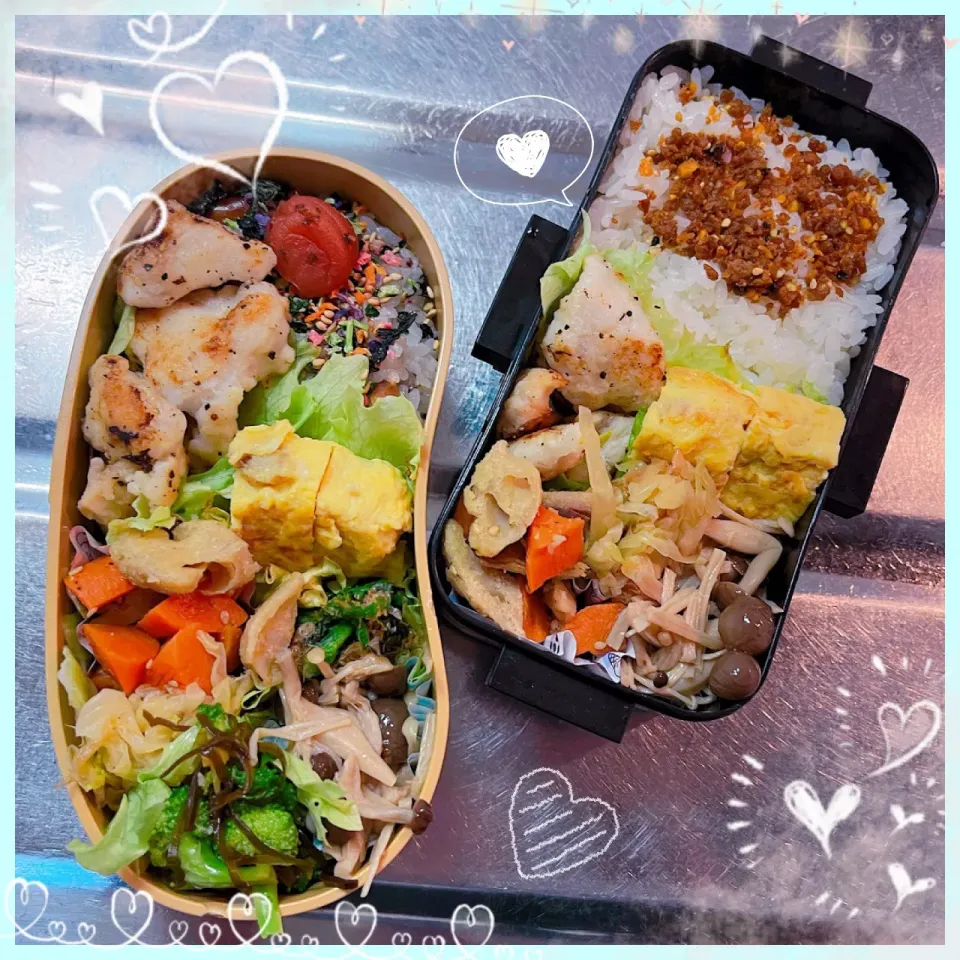 ３／２７ ｍｏｎ ササミステーキ弁当🍴|rinaronarさん