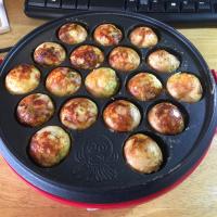 タコ無したこ焼き(朝ご飯)