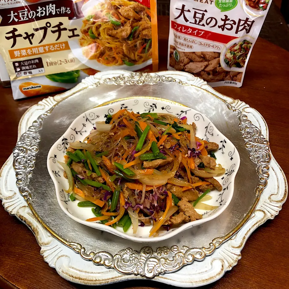 大豆のお肉で作るチャプチェ|henryさん