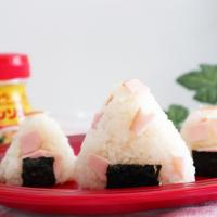 コンソメ風味のハムおむすび