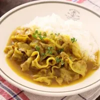 Snapdishの料理写真:ルウ不要！豚たまカレー