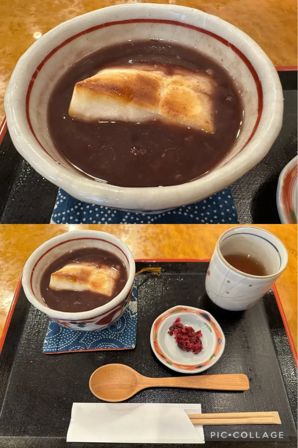 仕事ですよ😀　食事する時間がとれずやむなく焼き餅入りしるこを@箱根茶房うちだ。　糖分補給もできて大渋滞もなんとか乗り越えられましたが異常でした。美味しくいただきました。|sniper66さん