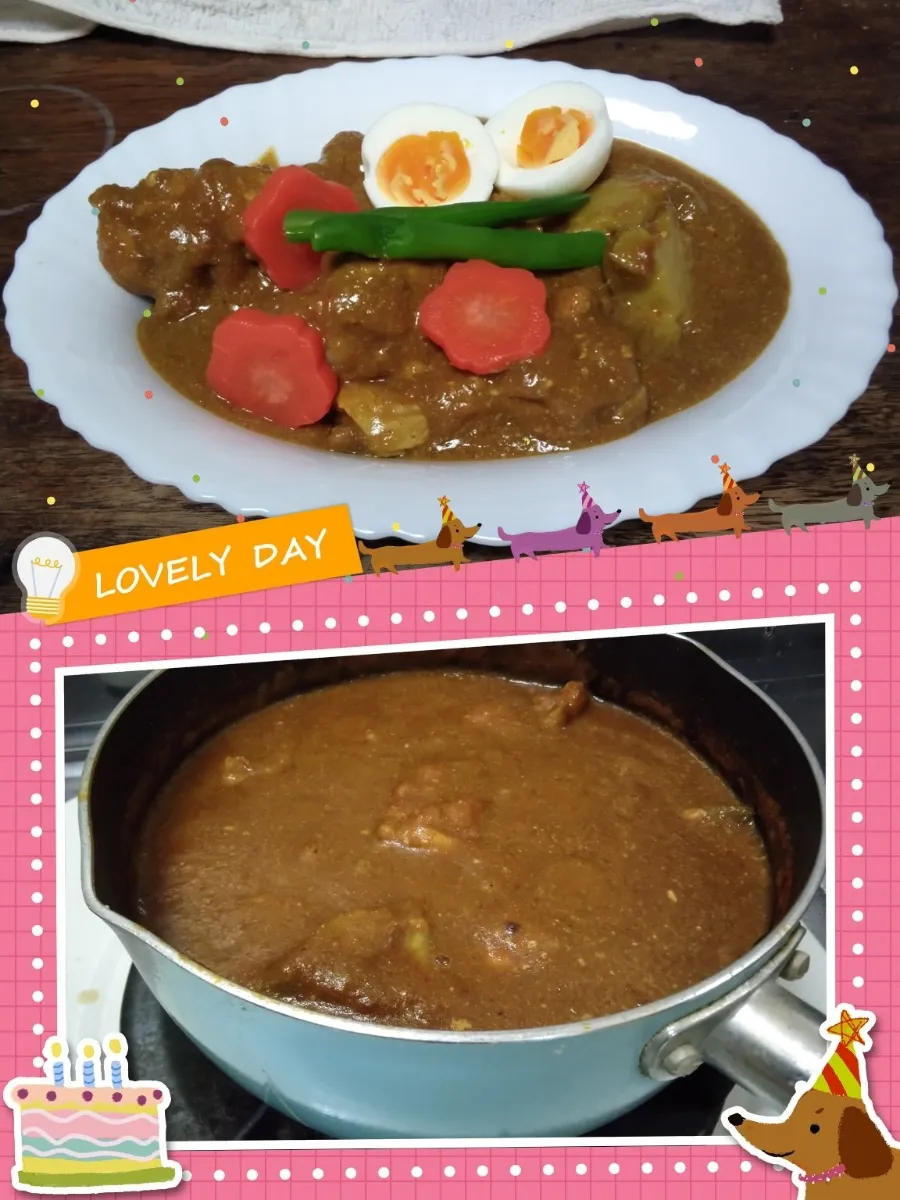 手羽元でカレーを作りました🍛|にんにくと唐辛子が特に好き❤️(元シャリマー)さん