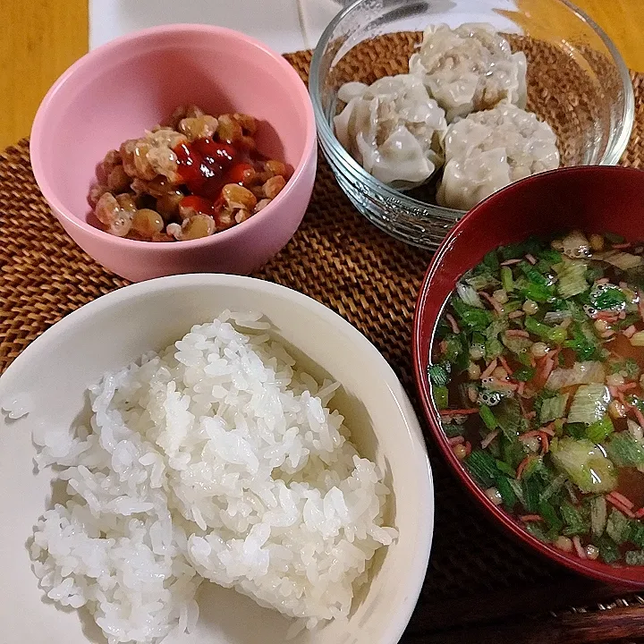 Snapdishの料理写真:納豆とチルド食品は多忙時の救い主|705さん