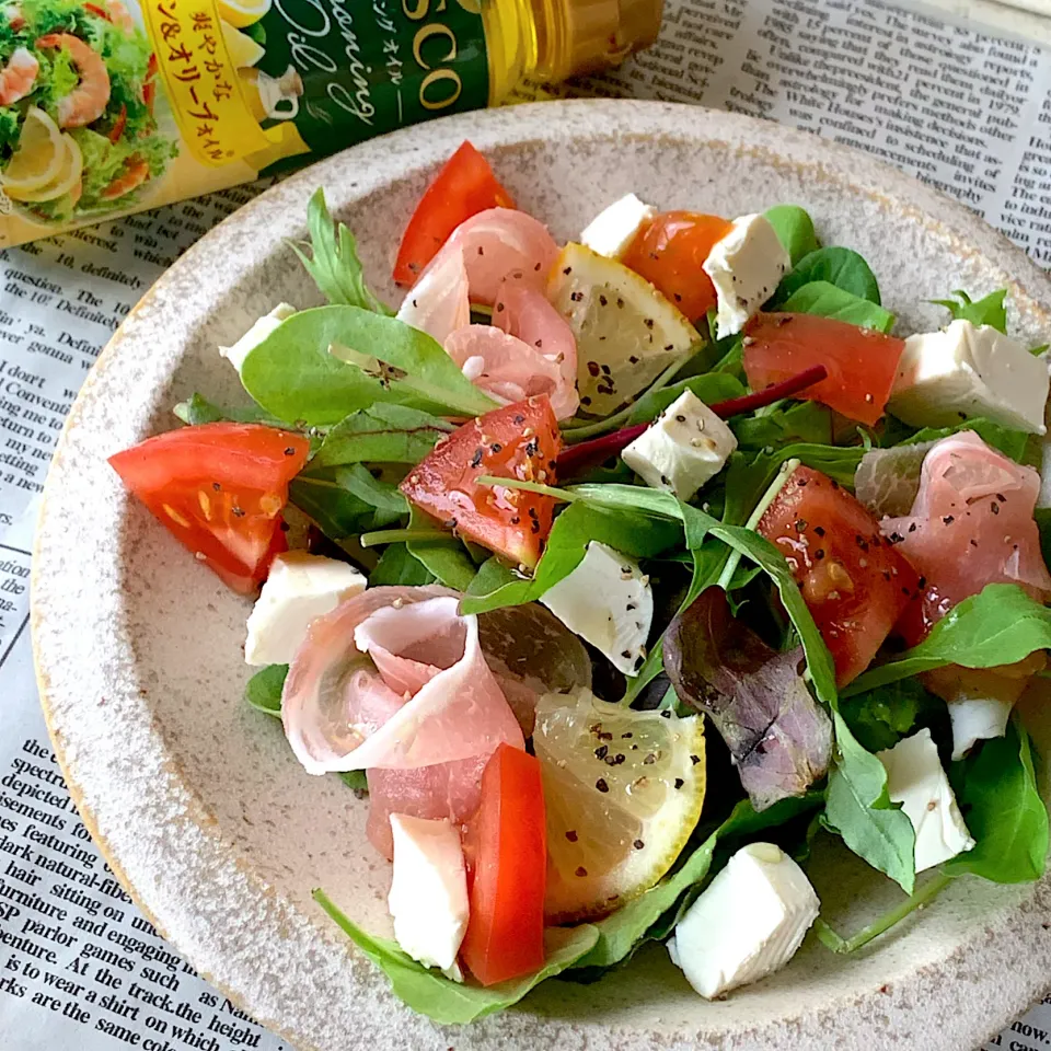 シーズニングオイルサラダ🥗|ユッキーさん