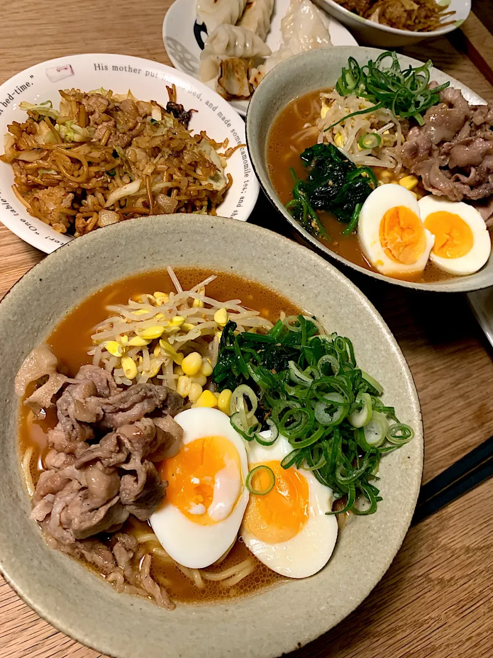 そば飯とラーメン|春 来るさん