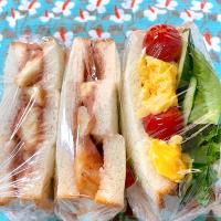 サンドイッチ弁当(夫)☆3月28日