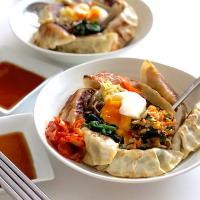🇰🇷ビビンパ＆マンドゥde欲張り丼