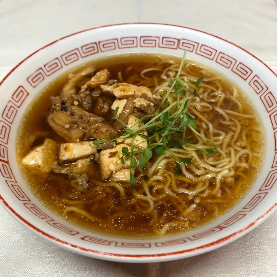 大豆のお肉の麻婆豆腐ラーメン🍜|henryさん