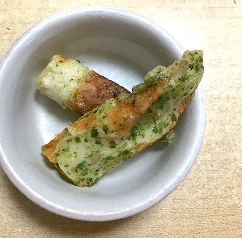 Snapdishの料理写真:ちくわの磯辺揚げ|春の日さん