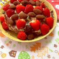 🍓イチゴココアケーキ