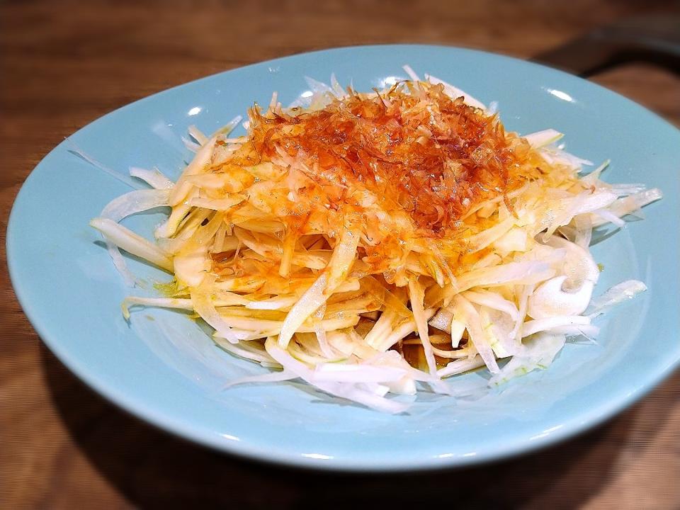新玉ねぎのおかかぽん酢