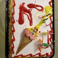 Ice cream cake|Sherri Grahamさん