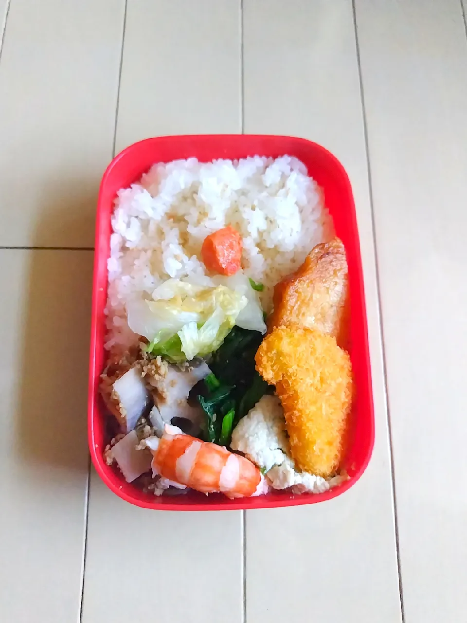 Snapdishの料理写真:わたしの残り物弁当🎵 2023.3.29|mayumiさん