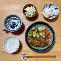 豚肩ロースのオニオンソース炒め
