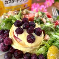 豆腐パンケーキでお家カフェ