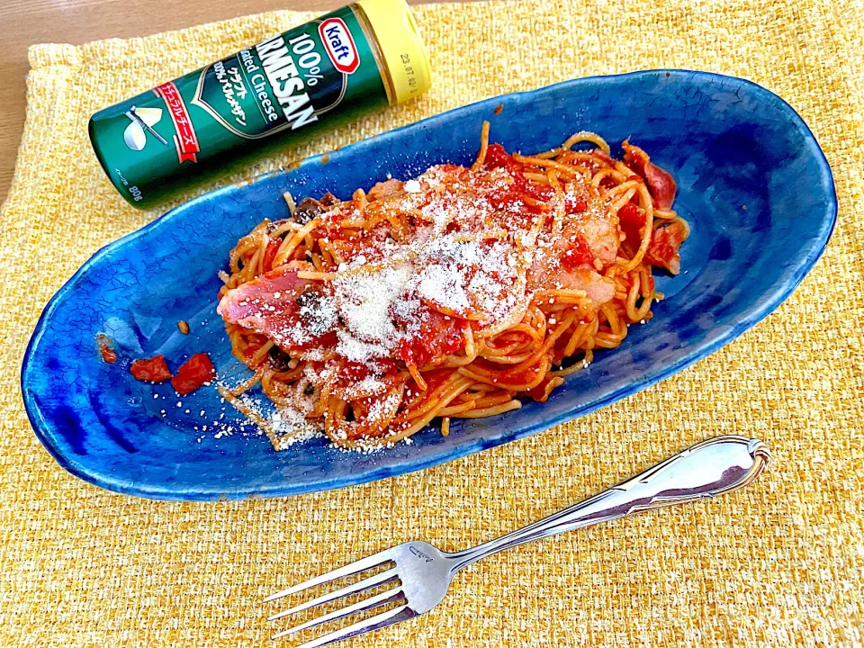 ホットクックでナポリタン風パスタ🍝|1614さん