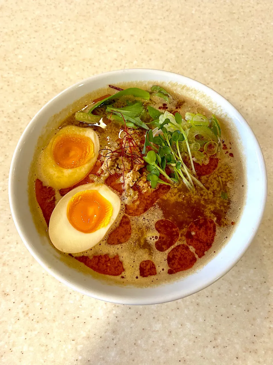 煮玉子担々麺|髙野泰朋さん