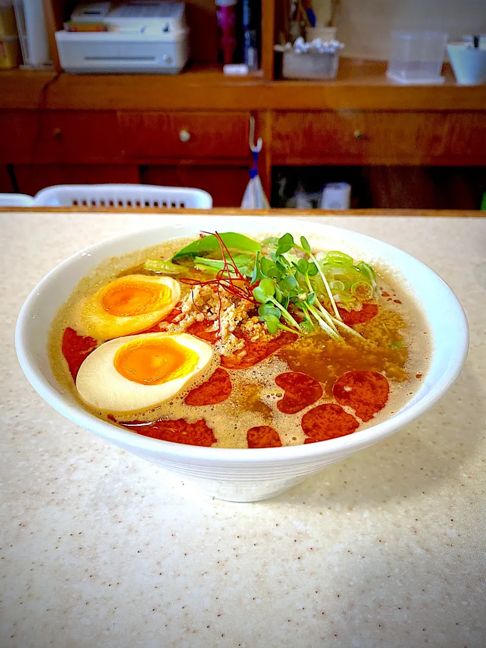 煮玉子担々麺|髙野泰朋さん