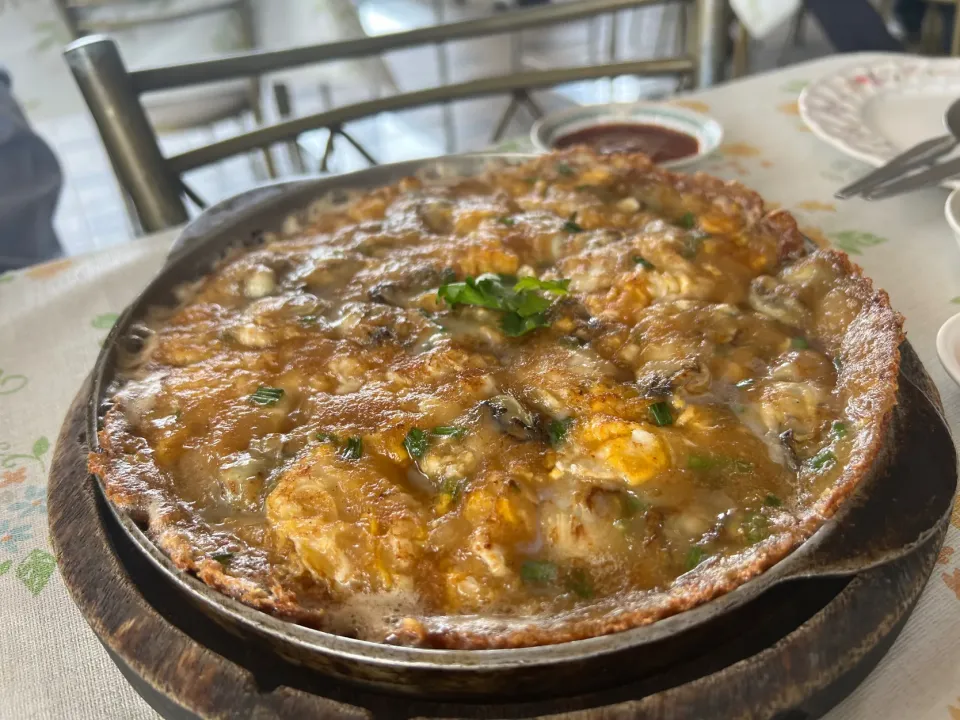 Oyster omelette|Yoku kuu kyaku daさん