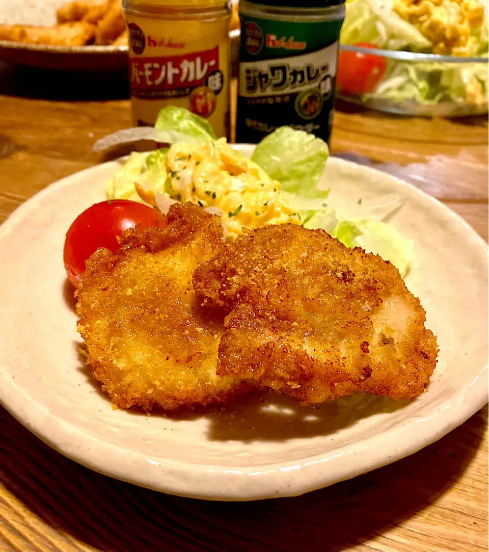 Snapdishの料理写真:カレーチキンカツ|sato*さん