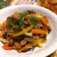 大豆のお肉で作るチャプチェ
