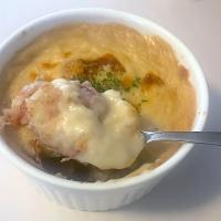 新じゃがと新たまのコンビーフグラタン