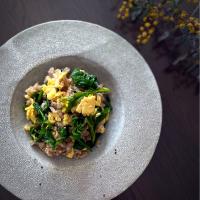 アッチさんの料理 菜の花ごはん