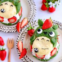 トトロのいちごサンド🍓