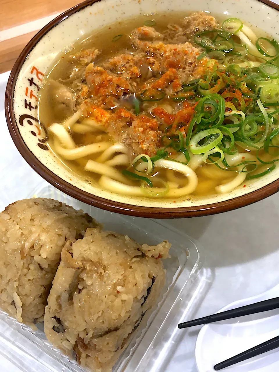 基山肉うどん&かしわ飯おにぎり|藤本 ひろきさん