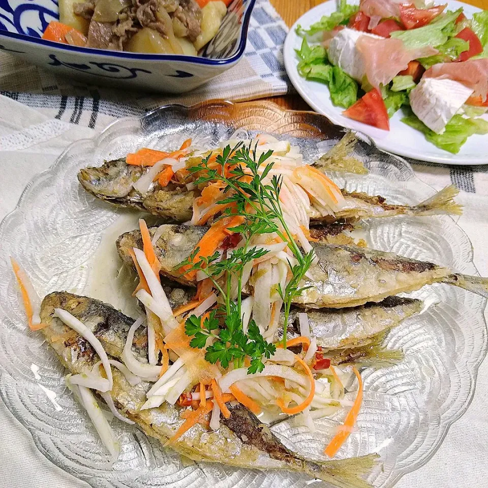 タレの美味しい鯵南蛮🐟|とまと🍅さん