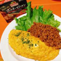 今夜はオムハヤシ😋

ひき肉を使ったボロネーゼハヤシ。
これ、薄切り肉を使った普通のハヤシよりもアレンジ効きそう👍