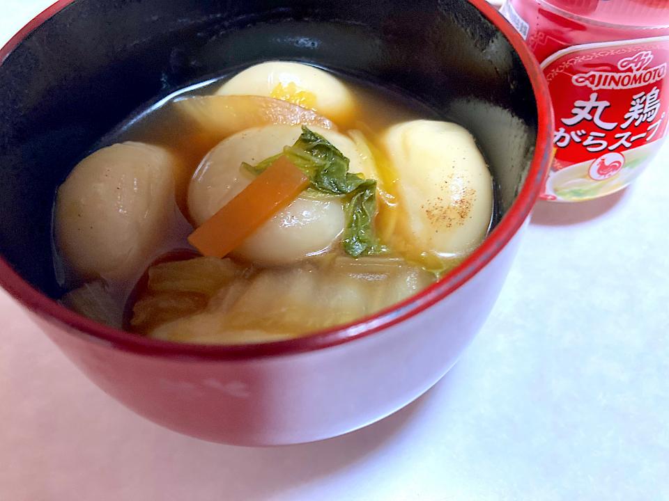 小籠包の中華スープ