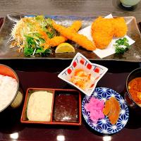 🙂エビフライ＆ヒレカツ定食🙂
