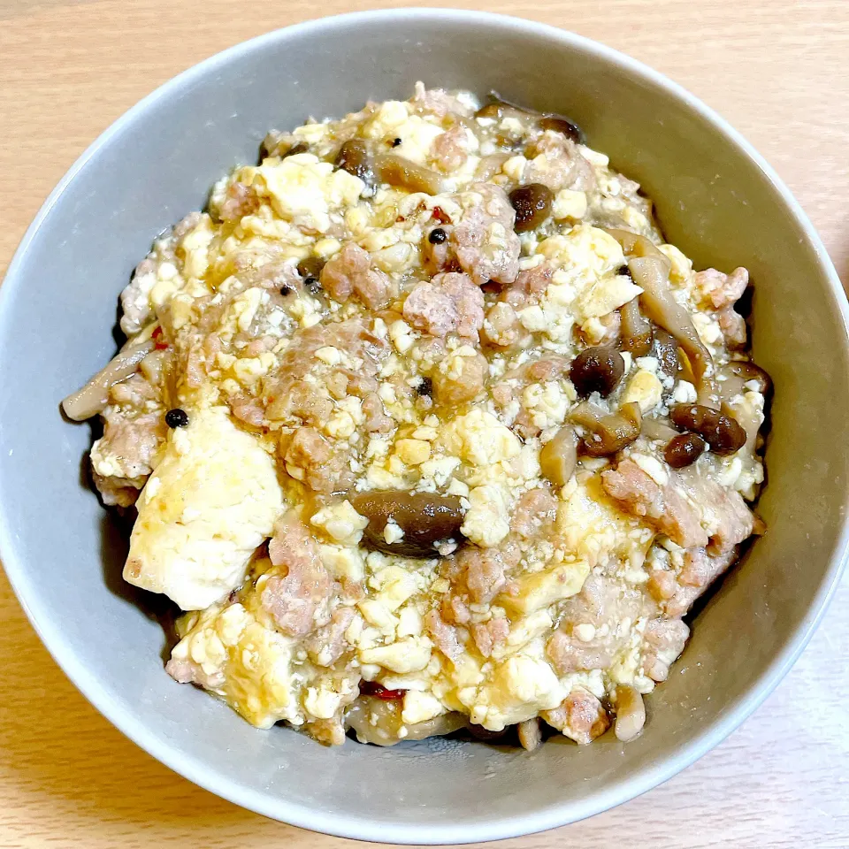 ダイズラボ大豆のお肉と豆腐のあんかけ丼|Toyさん