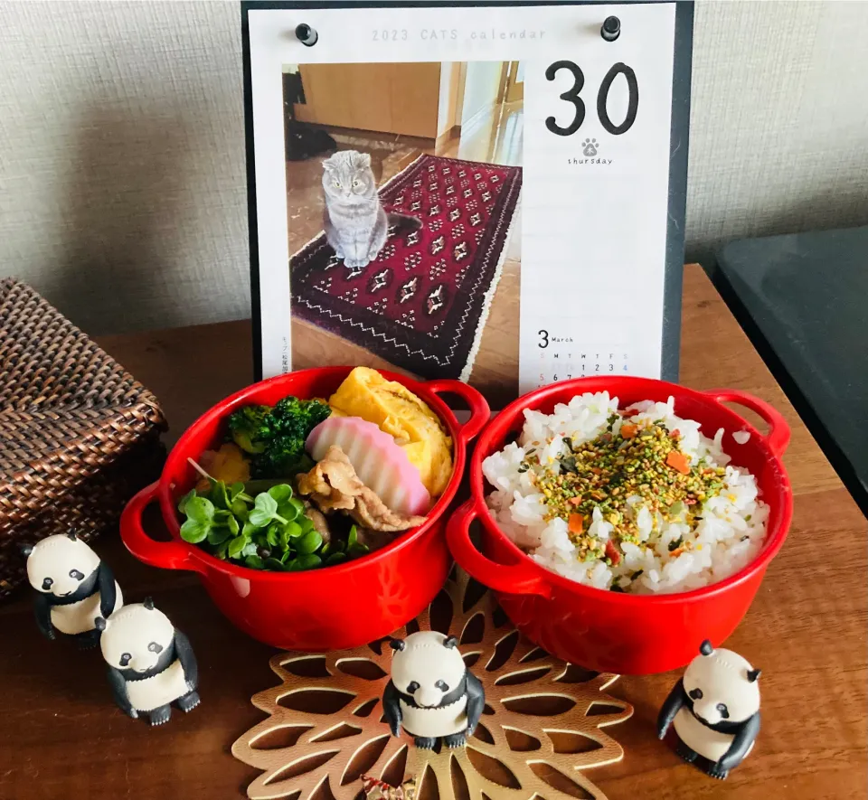 Snapdishの料理写真:20230330🍱今日の旦那さん弁当🍱|akiyo22さん