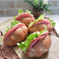 全粒粉入りのロールパン☺️🥐