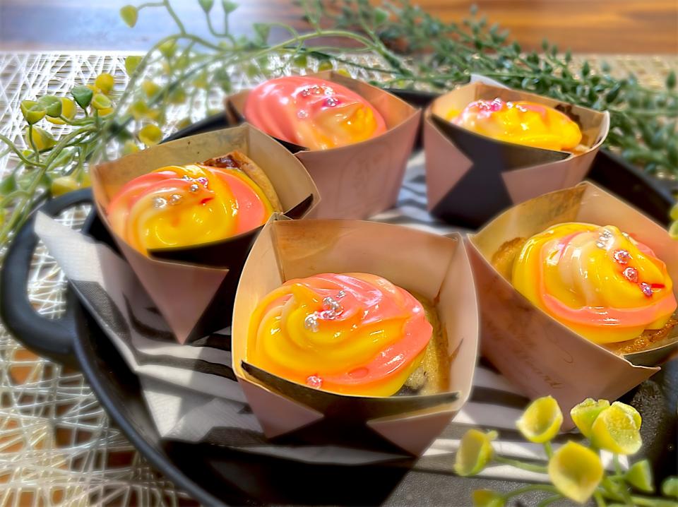 めちゃラクカスタードマフィン🧁☕️