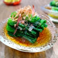 とう立ち菜のおひたし